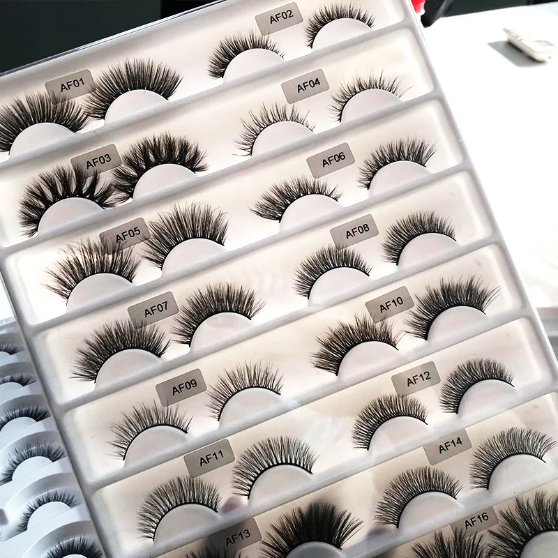 Free Sample Customized Private Label 3D 5D Mink Lashes Wholesale 100% Mink Colorful Eyelashes Vendor Custom Packaging