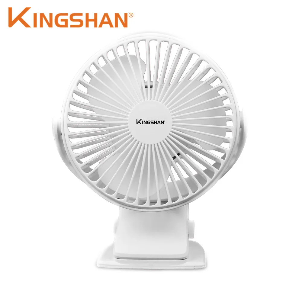 Mini USB Clip Fan Charger 6 Inch mini Charging Small Rechargeable Electric Table Adjustable Fan