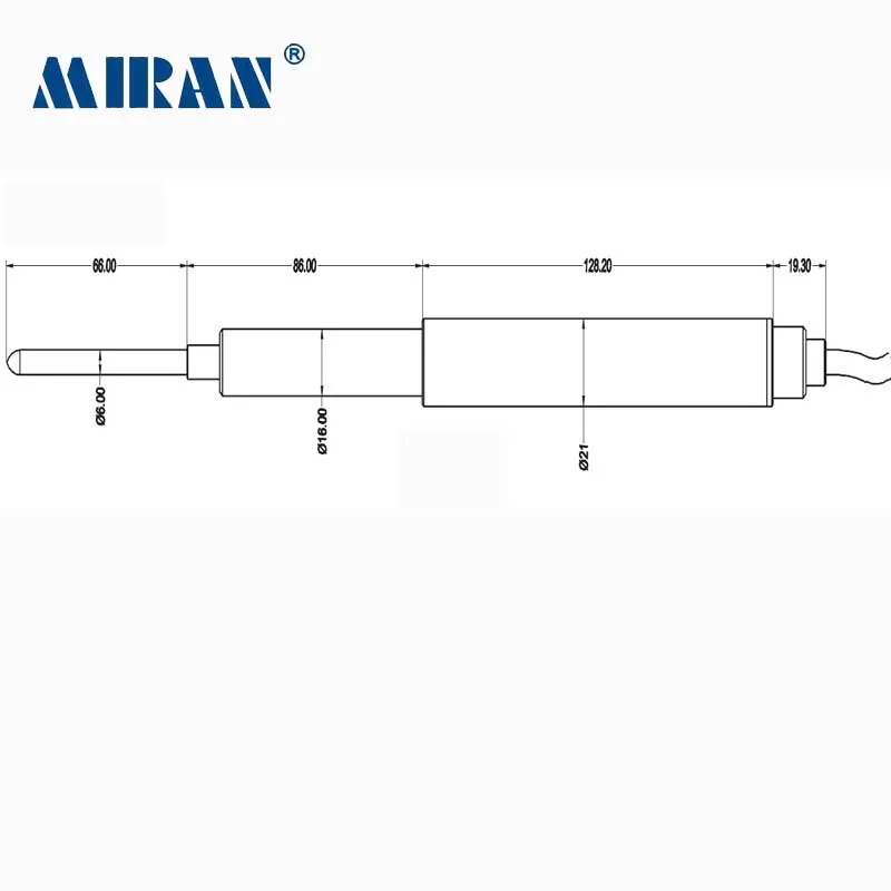 Miran ML-F-50MM Inductance Frequency Modulation LVDT Sensors Transducer