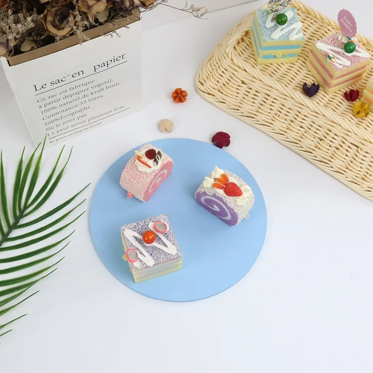 Halloween 12 Inch blue Paper Cake drum 3mm custom color cake base Cake Board