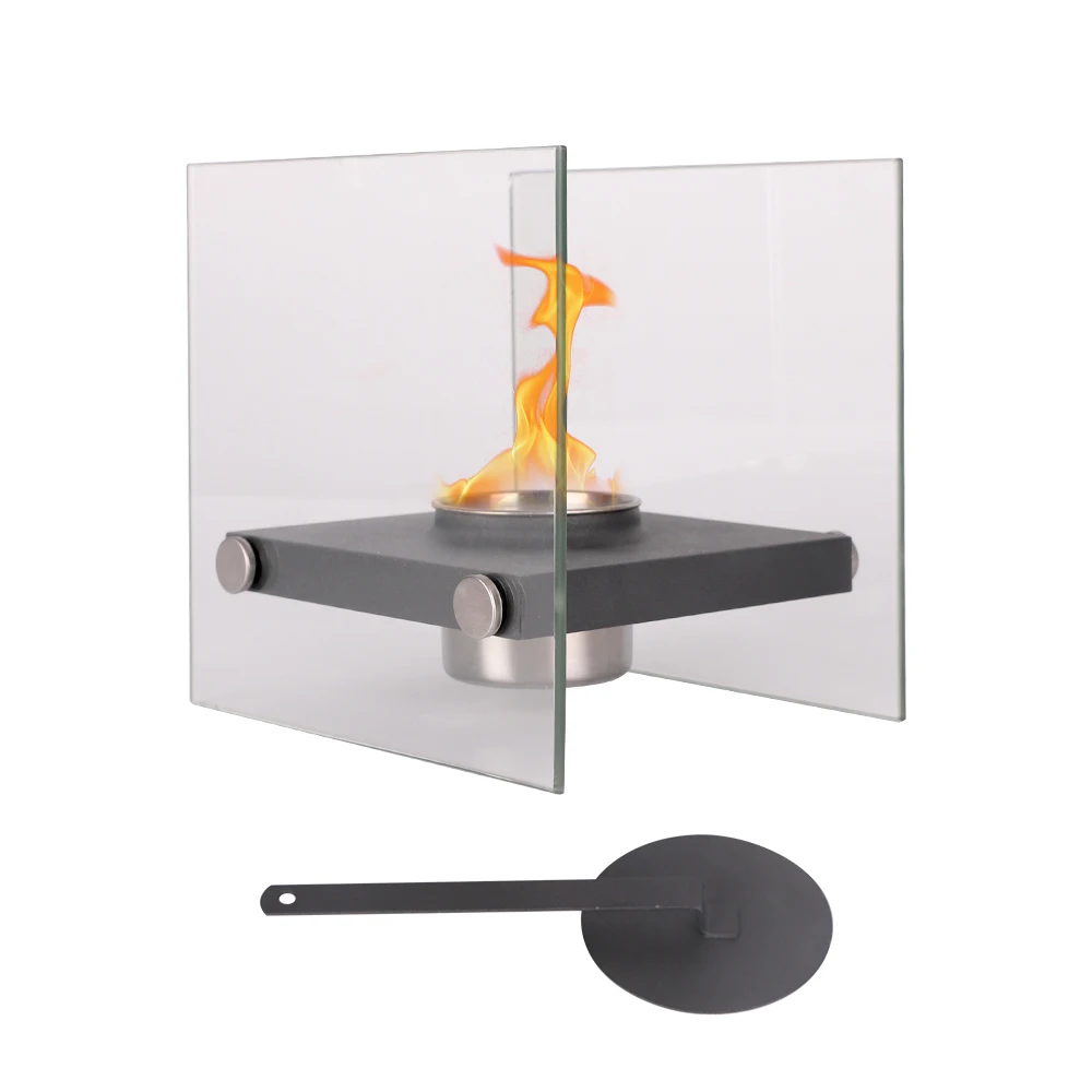 TT-55 indoor tabletop fireplace ethanol fireplace outdoor mini kamin stove modern bio fire
