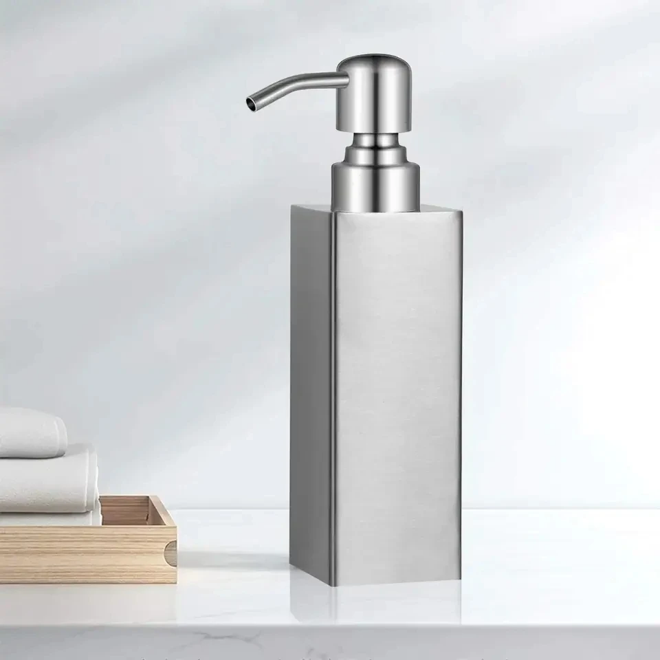 500ml modern soap dispensers stainless steel home bathroom hand liquid soap dispenser