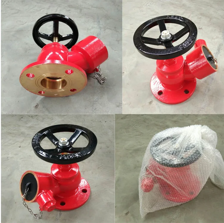 PN16 Bronze Brass Angle Hose Valve for Fire Fighting