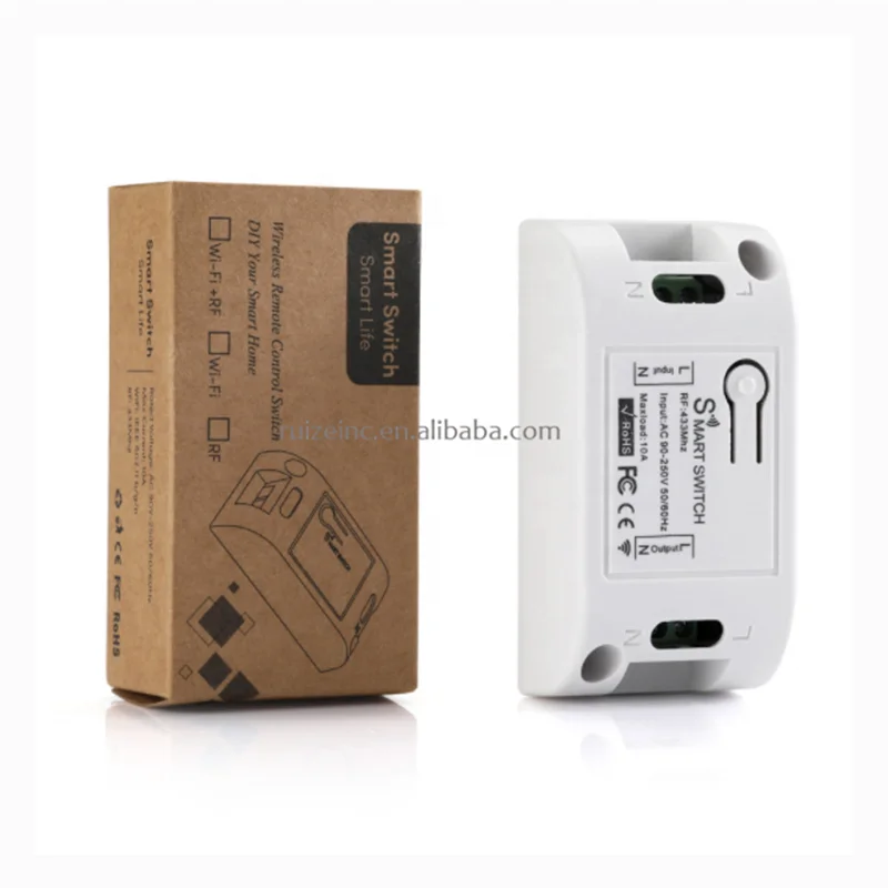 Беспроводной Выключатель света с Wi-Fi, дистанционное управление, настенный выключатель 86, с проводкой, для умного дома