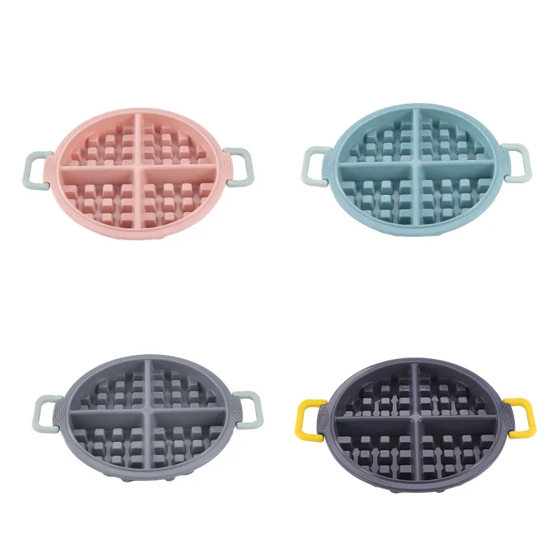 Silicone Waffle Mold Best Nonstick Maker Molds Baking Mini Large Round Square Tray Multicavity Reusable Flexible Bpafree Easy