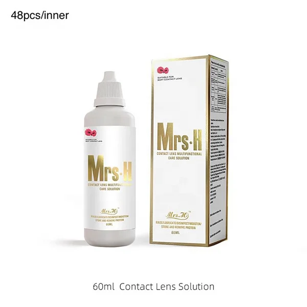 
wholesale high quality 120ml bottle eye colored contact lens solution 