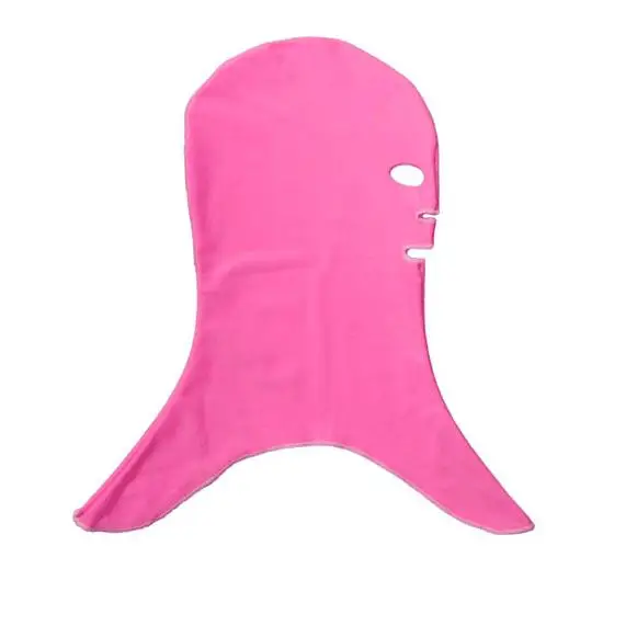 Custom Jacquard Logo Winter Thermal Designer With Horns Three-hole Demon Ski Mask Fleece Ribbed Wool Devil Balaclava Hat