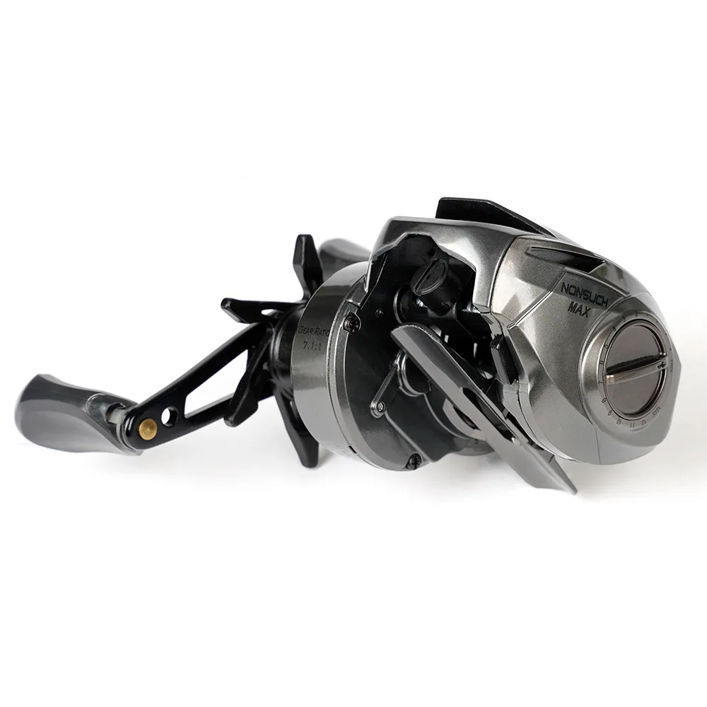 Button Magnetic Braking System 10+1 Double Shielded Stainless Steel Ball Bearings Baitcaster Reel