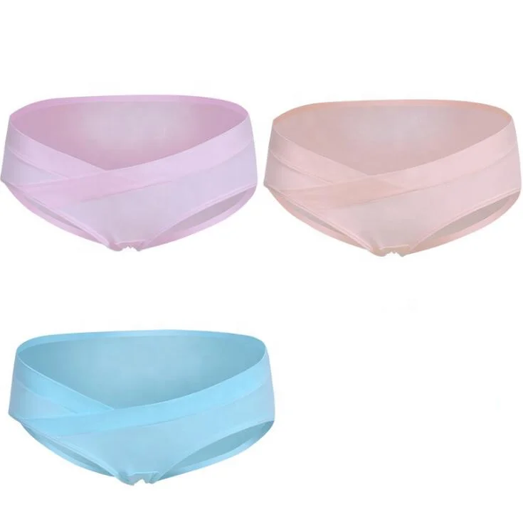 
 3 шт./лот хлопковое нижнее Белье для беременных U-образные трусики с заниженной талией короткие трусики нижнее белье для беременных Трусики  