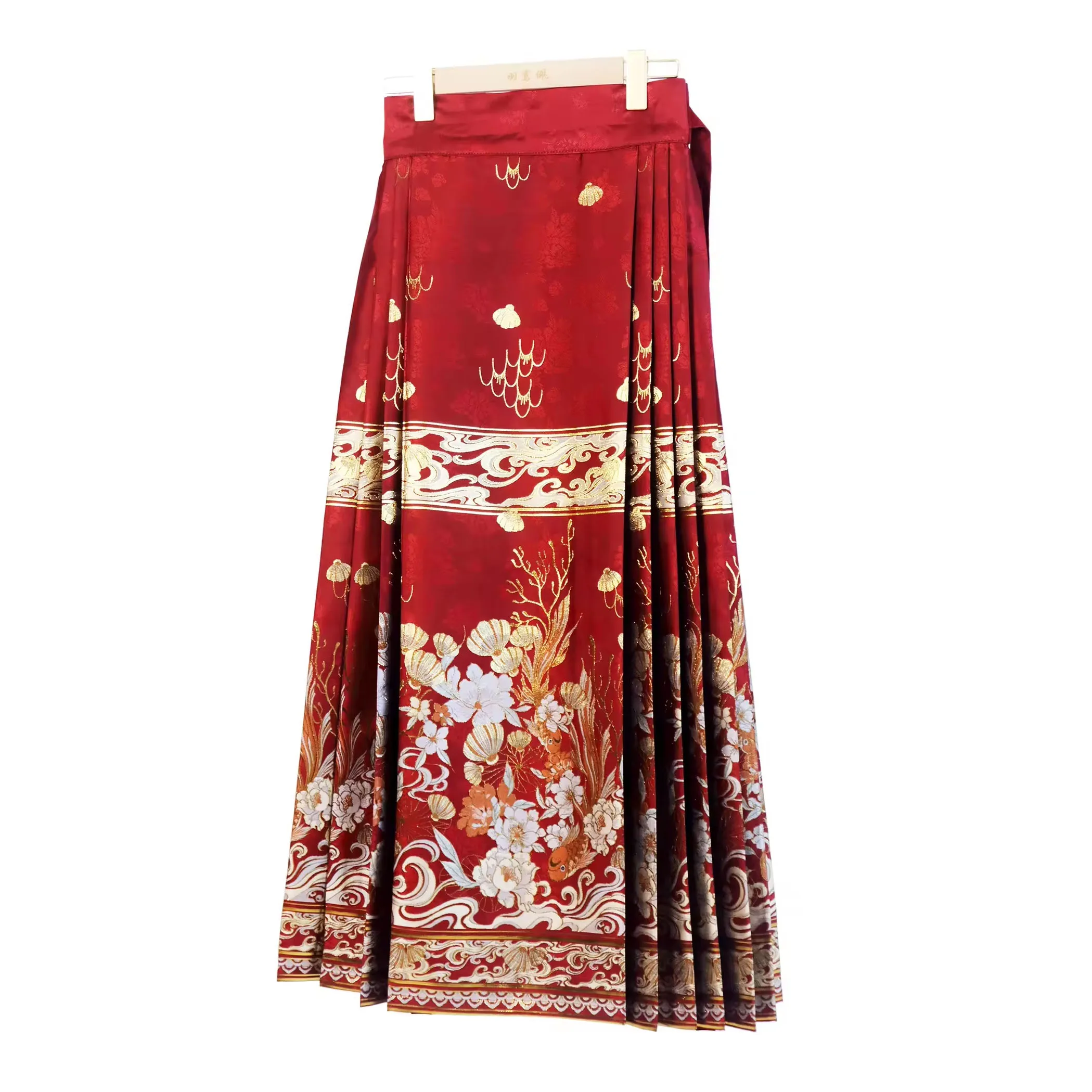 Children Ancient Long Robes Crosstalk Gown Vintage Tang Costumes Chinese Style Mandarin Collar Gown Students Costume
