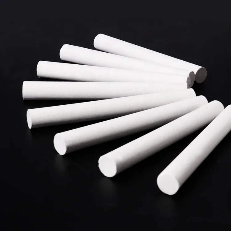 Foska High Quality Dust Free School Teaching Aids School Teacher and Student Blackboard Premium White  Kids Chalk