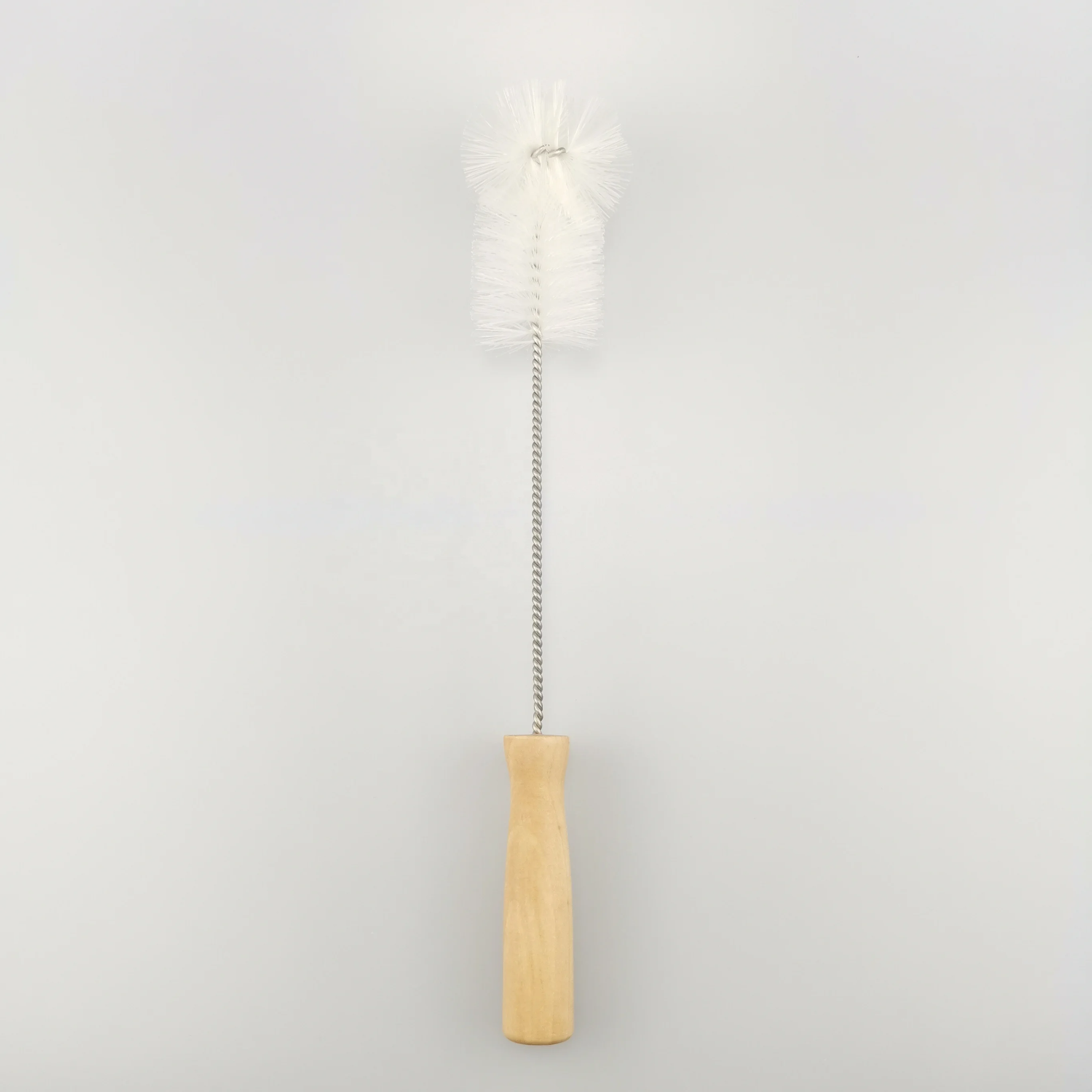 
Factory supplier hot sale wooden bottle brush for wash bottles/cups 
