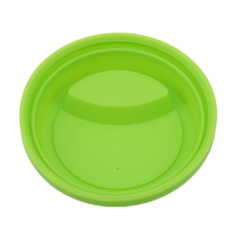 Silicone coffee bear wine cup lid Multi-color Cover Round Shape Reusable Silicone Cup cover Lid