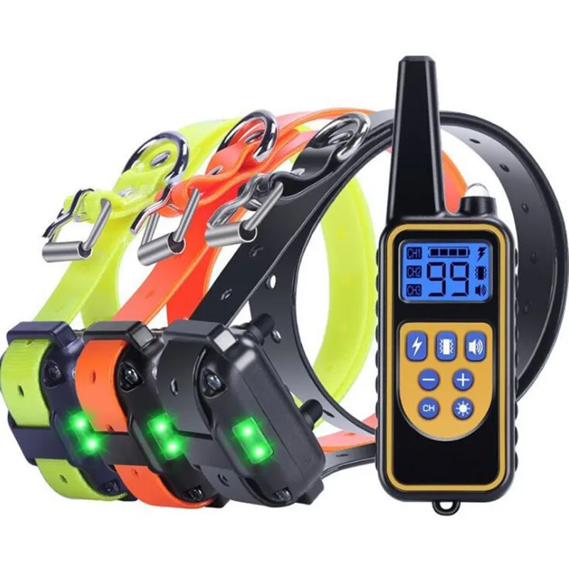 
Pet Collar Dog Bark Stopper Training Dog Bark Automatically Click Dog Collar 