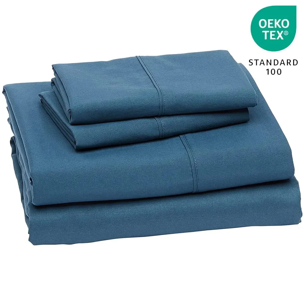 Customized 4 Piece Home Microfiber Duvet Cover Set Bed Sheet for Comforter Bedsheet Bedding Set