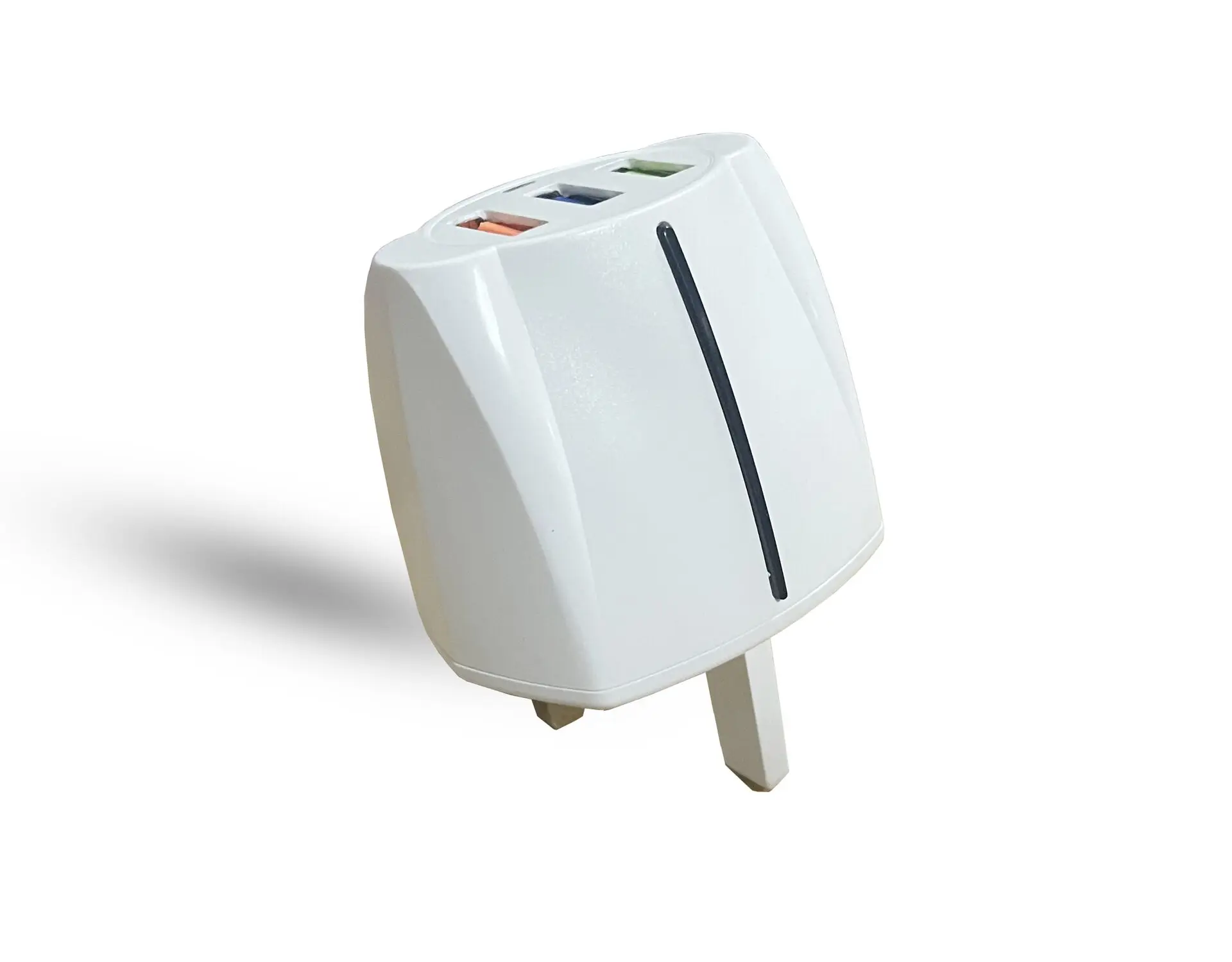 3 ports usb phone charger 5v 2.1a uk plug mobile phone charger travel power adapter