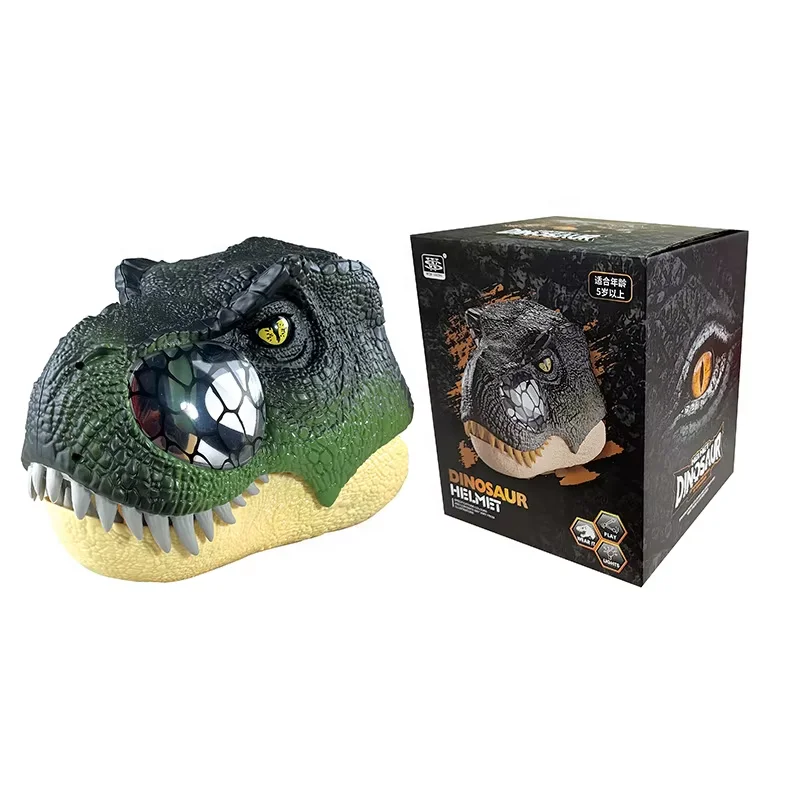 Party Family time Kids Adults Dinosaur Mask Animal Dinosaur Realistic Cosplay party Mask T-Rex Dinosaur helmet