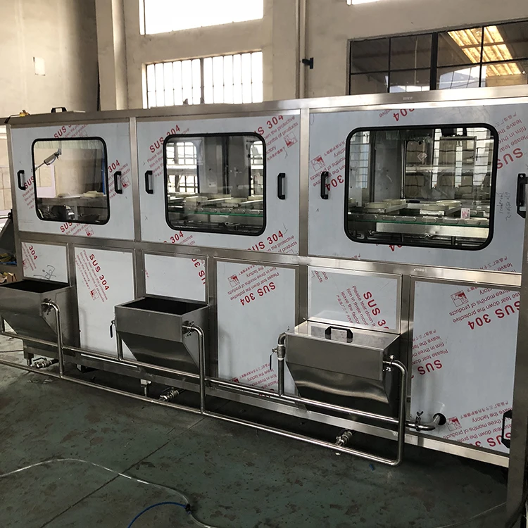 19 Litre 20 Liter Plastic 5 Gallon Bottle Water Making Machine / 5Gallon Water Bottling Plant / 5 Gallon Water Production Line