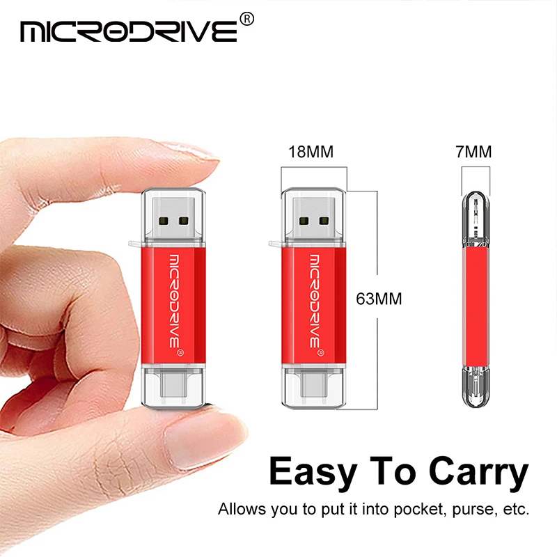 Type C OTG usb flash drives Memory Sticks , type-C usb flash drives, otg 8G 16g32gb 64gb 128gb 256g pendrive for phone tablet