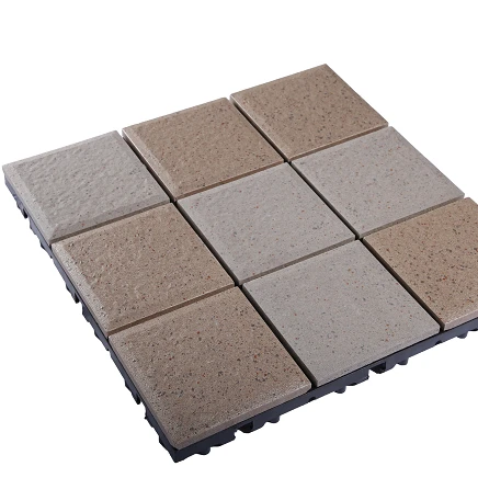 
Garden decoration with ceramic deck tile easy install 