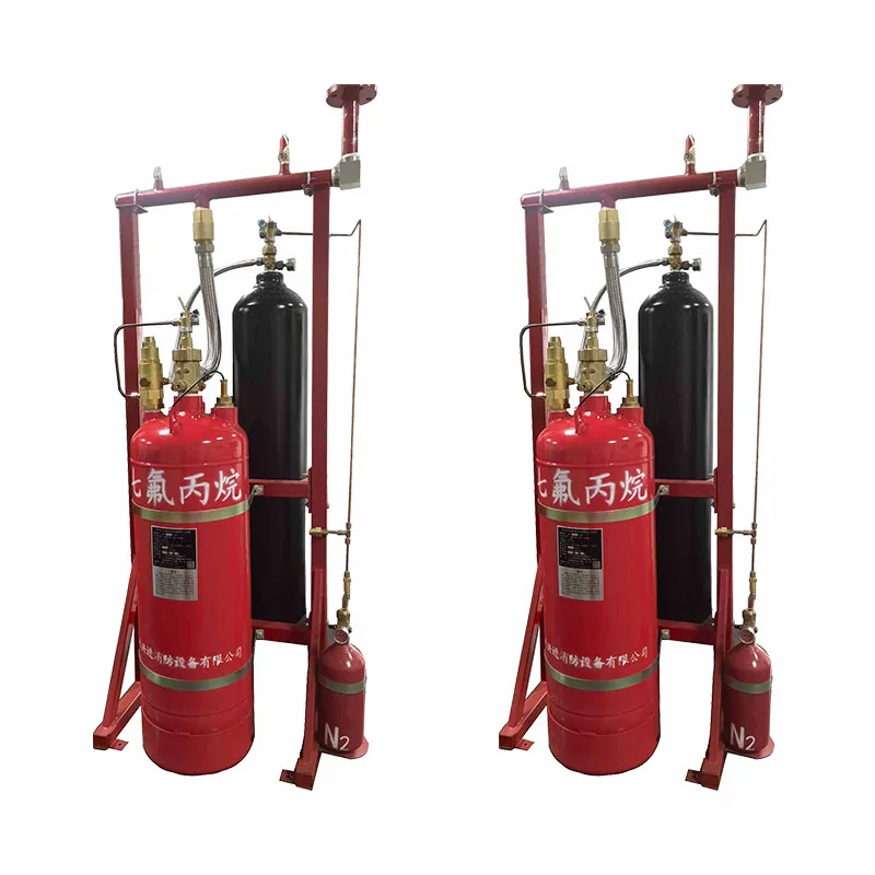 Guangzhou manufacturers hfc227ea piston flow system fm200 fire fighting equipment