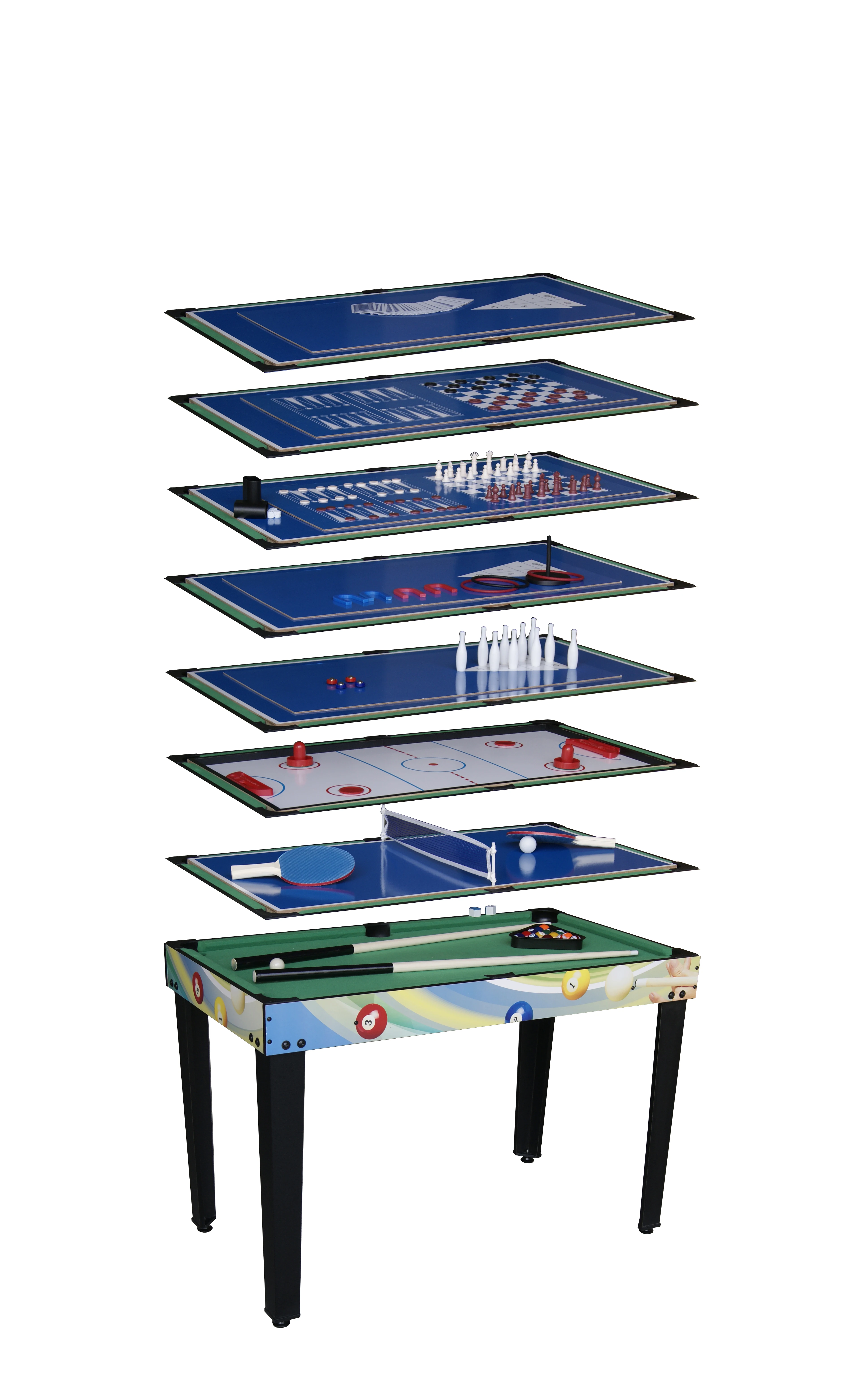12 In 1 Multi Mini Game Table With All Accessories You Needed