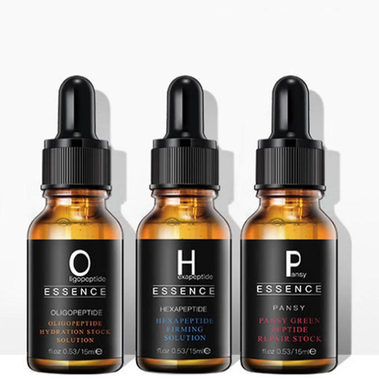 Top Sale Private Label Hexapeptide Facial Skin Care Propylene Glycol Serum Repairing Skin Firming Moisturizing Face Serum