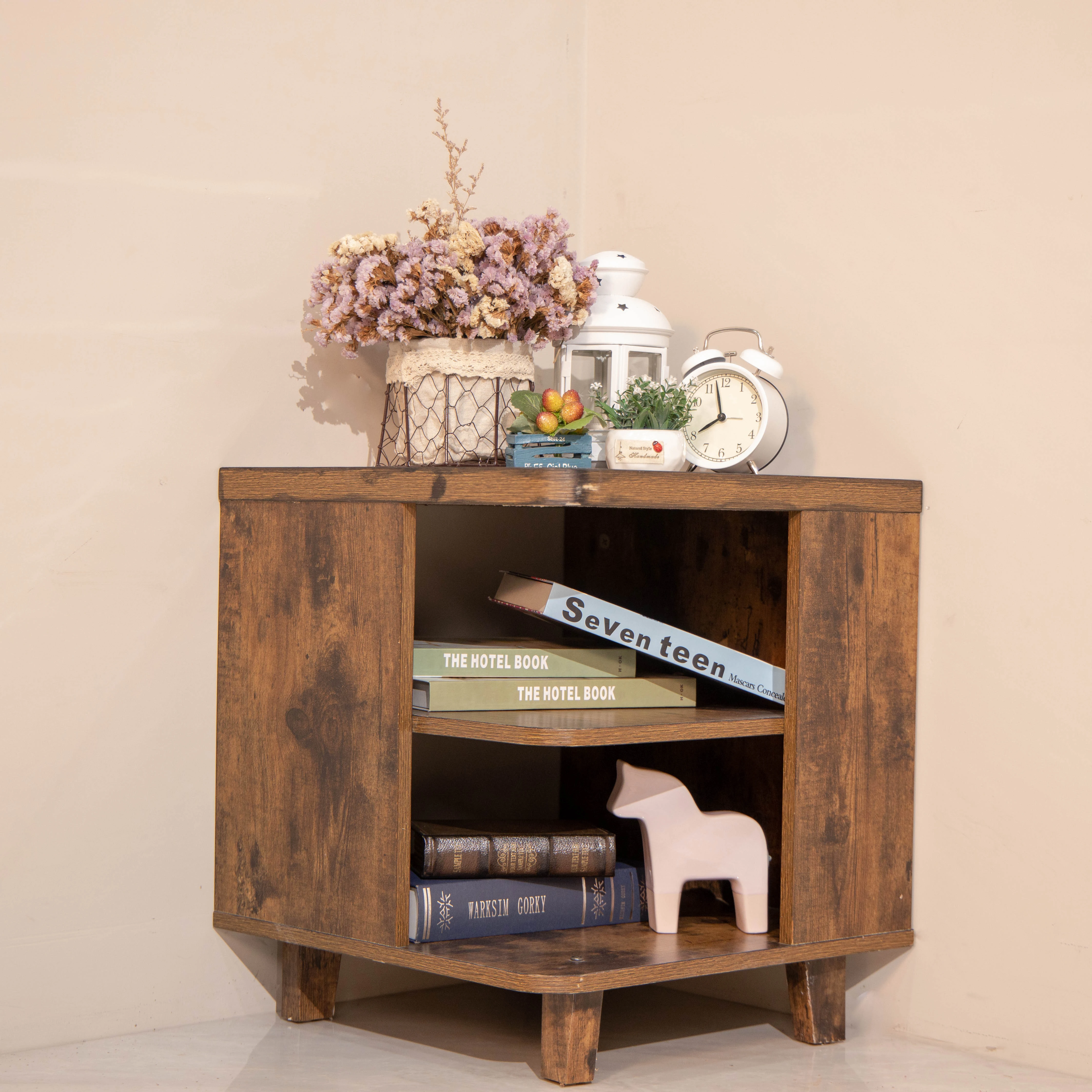 Factory price modern storage bedside table  for bedroom nordic bedside table