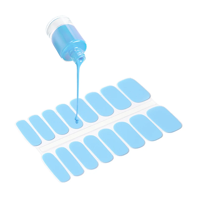 Create Your Own Brand Water Decal Nail Sticker Gradient Color Nail Sticker