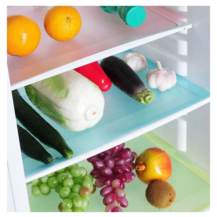 Washable Can Be Cut Fridge Mats Drawer Table Place mats Refrigerator Mats,EVA Refrigerator Liners
