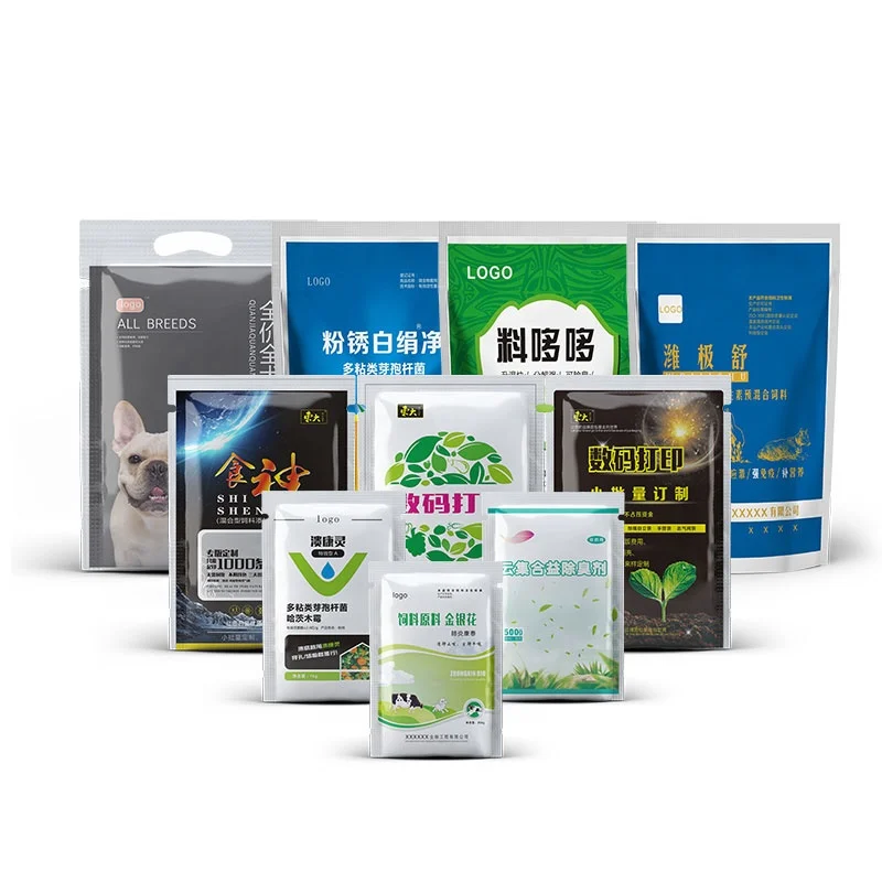 General Feed Chemical Fertilizer Seed Plastic Aluminum Foil Bag Veterinary Medicine Pesticide Packaging Bag