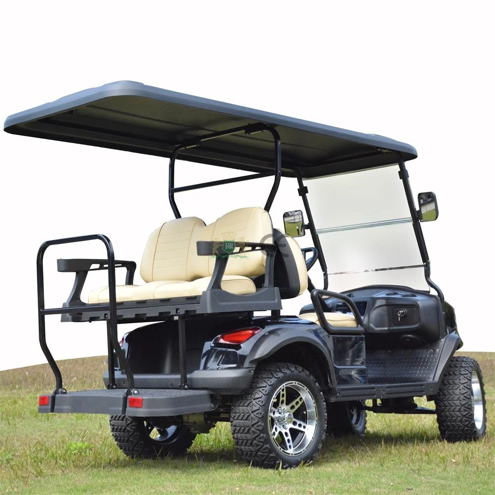 GML-H2+2 Electric Lifted Golf Cart 48v Battery 2 Seats Mini Car