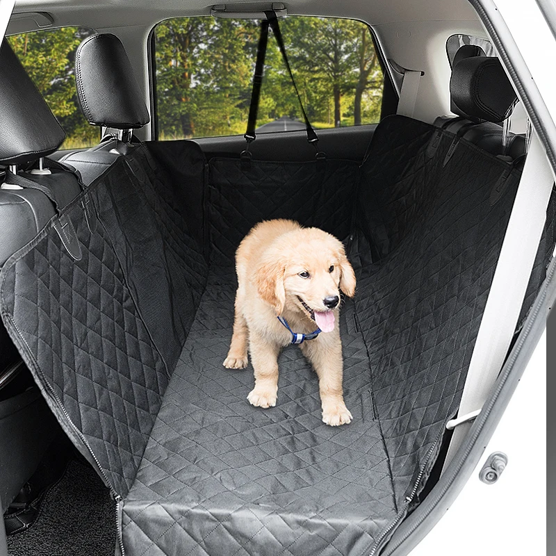 Luxury Wholesale Dog Car Seat Protector Covers Waterproof Pet Car Seat Cover With Mesh Window