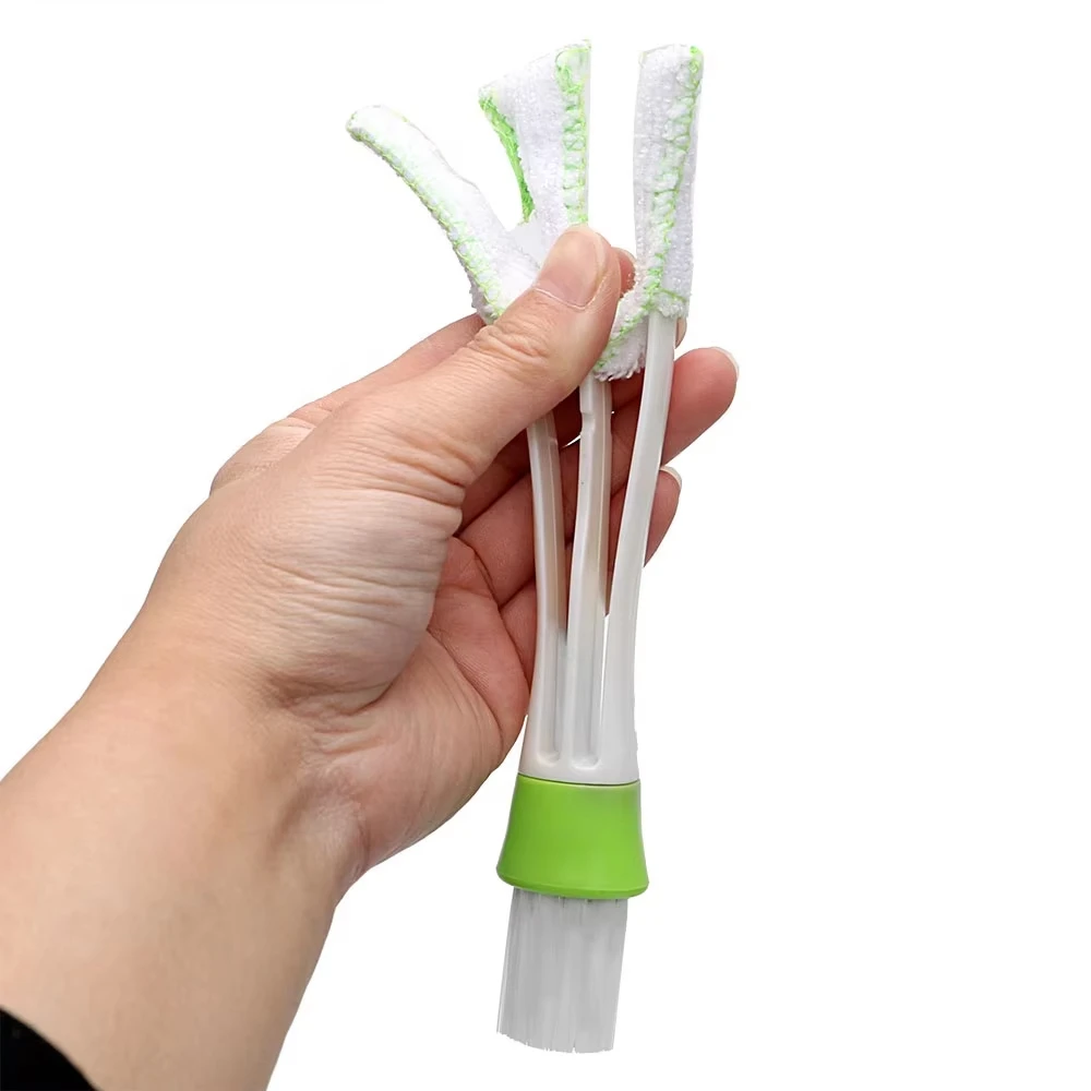 Keyboard Clean Seat Gap Car Air Outlet Vent Brush Dust Cleaning Tools Internal Cleaner Interior Accessories Cleaning Brush