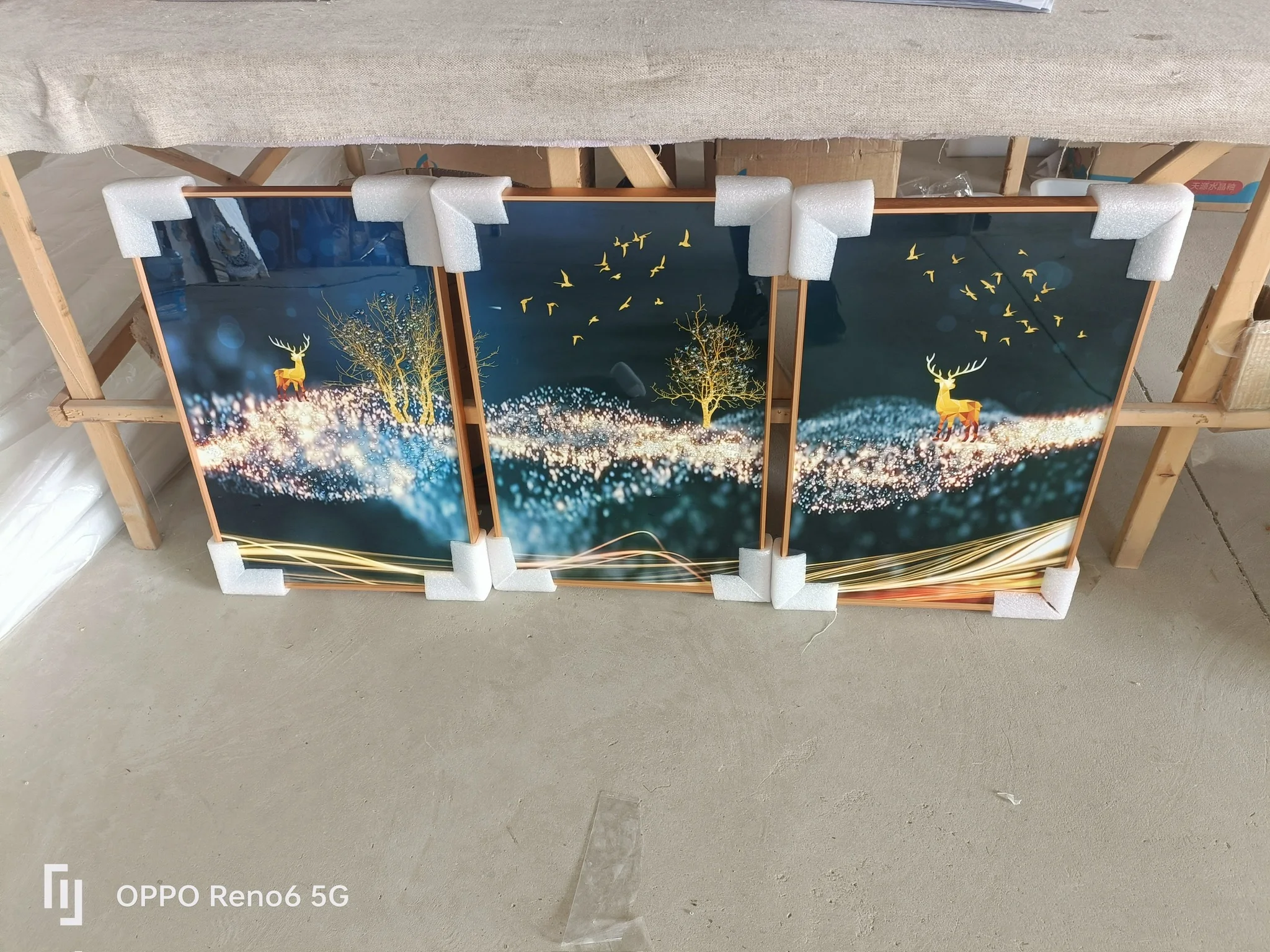 New Arrival Wall Art Crystal Porcelain Diamond Painting decorative Painting and wall arts