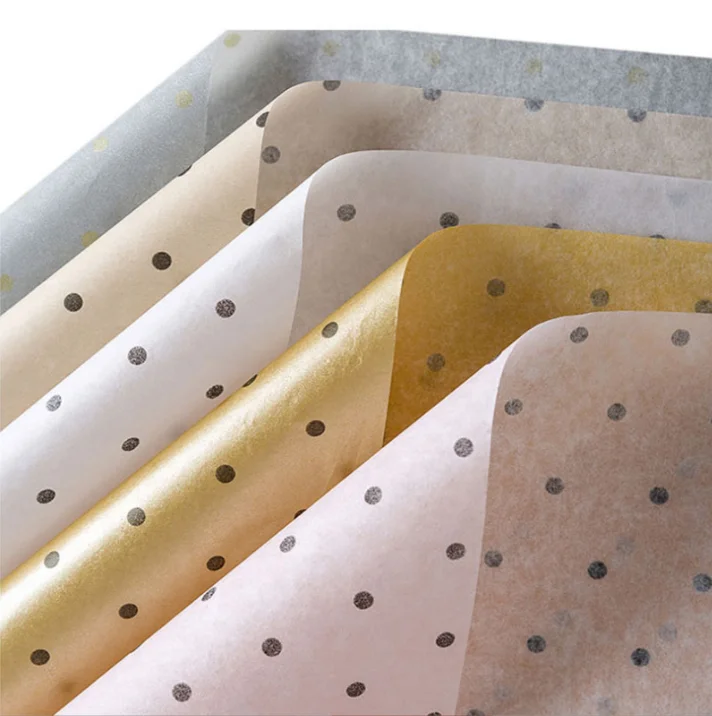 Fast delivery Customized design logo paper packaging for clothing shoes Tissue Paper