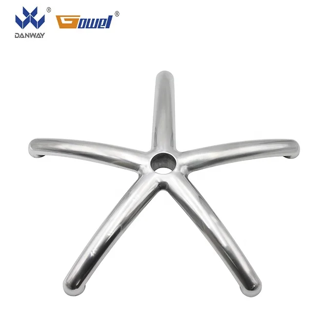 ALA-C2A Office chair components different size can choose 5-star aluminum furniture parts chair base
