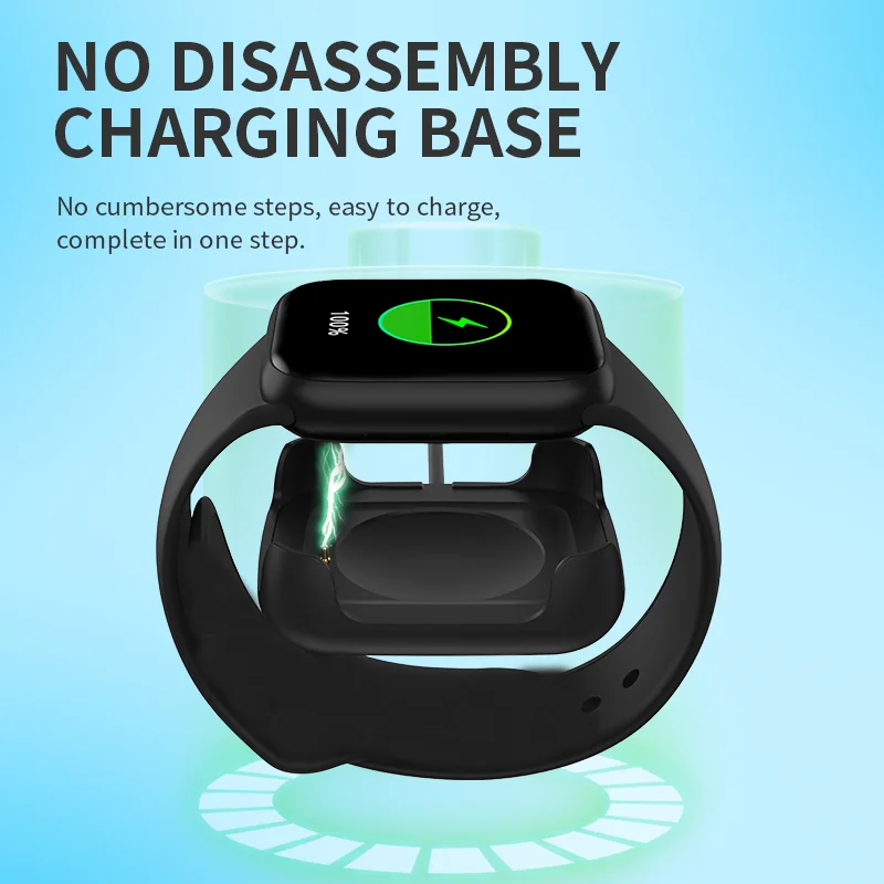 Smart Watch HW19 1.77" Full Screen Sleep Monitor Double Buttons Make Call Smartwatch Sport Women Men pk iwo 13 W46 HW22