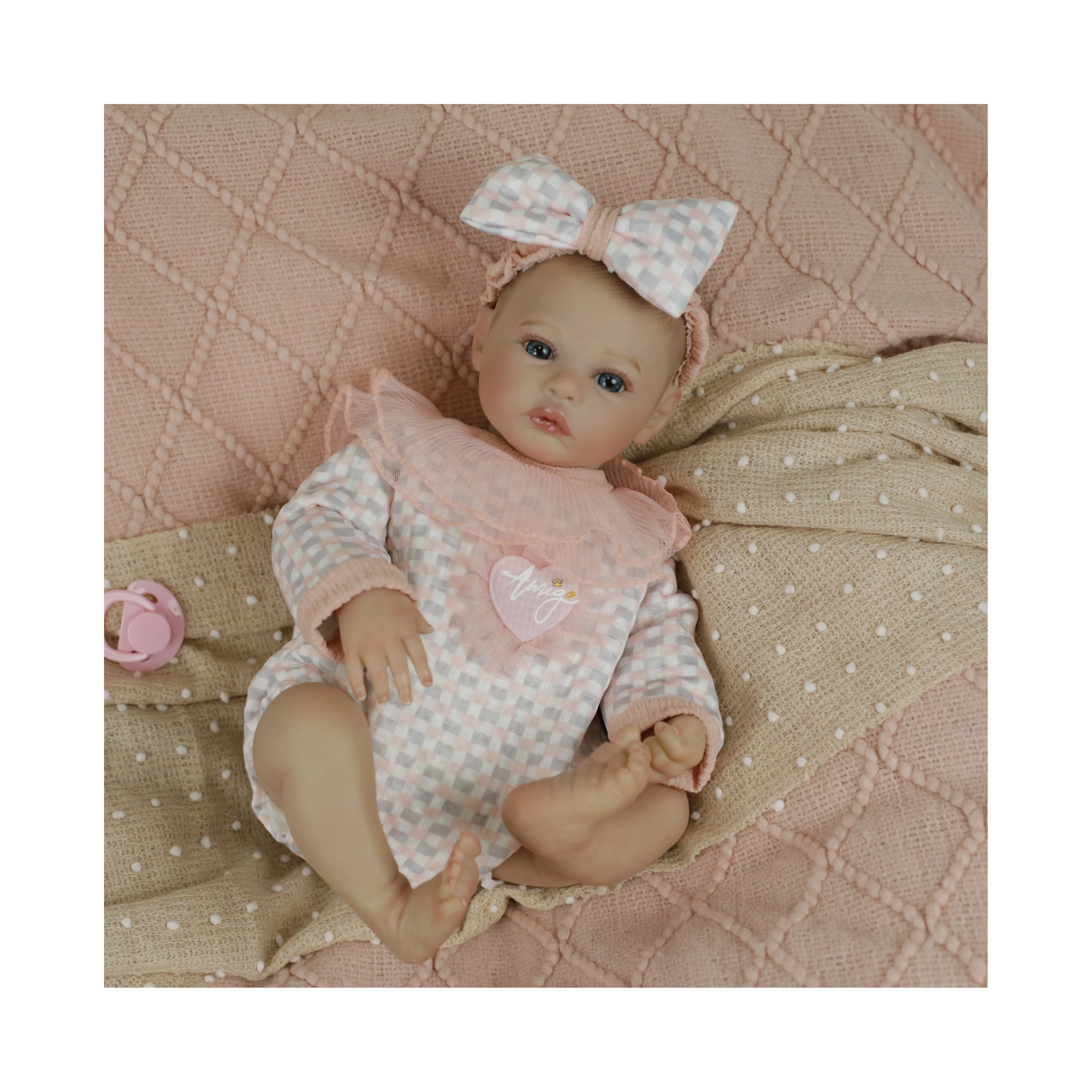 Lifereborn Wholesale Pretty Girls Dolls Silicone Reborn Baby Newborn Soft Toys Bebes Reborn De Silicona Reborn Dolls For Girls