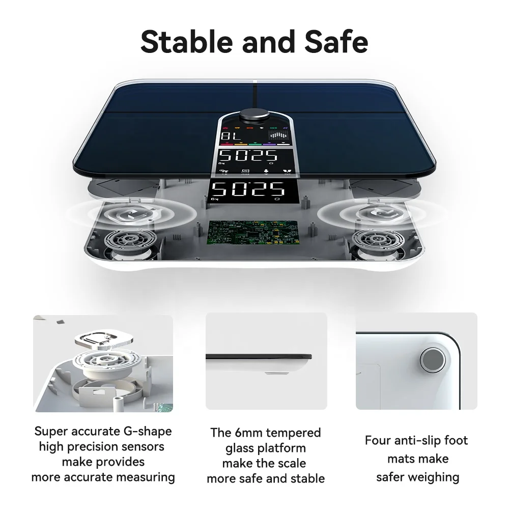 Hot Sale High Quality LED Weight Body Fat Scales High Accurate Digital Body Fat Scale
