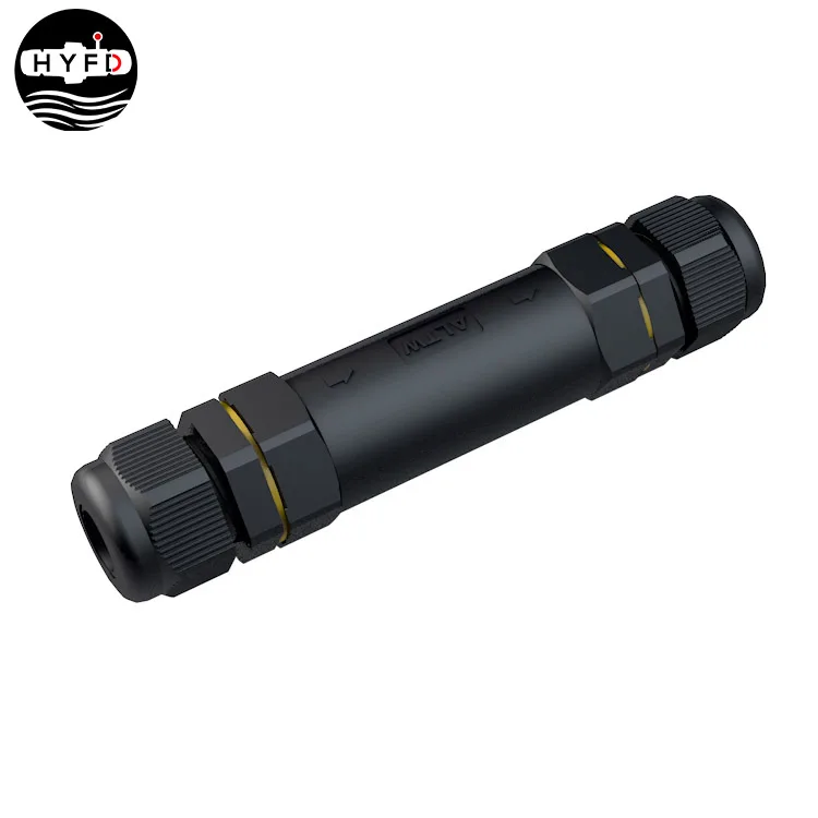 PG13 IP68 Waterproof Led Connector Waterproof Industrial Male Female Connector 2P 3P 4P IP68 Waterproof Connector