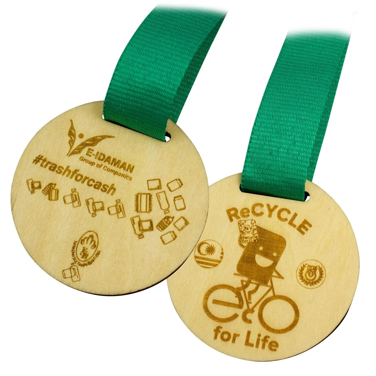 Новые продукты деревянная медаль wbc для печати сувенир