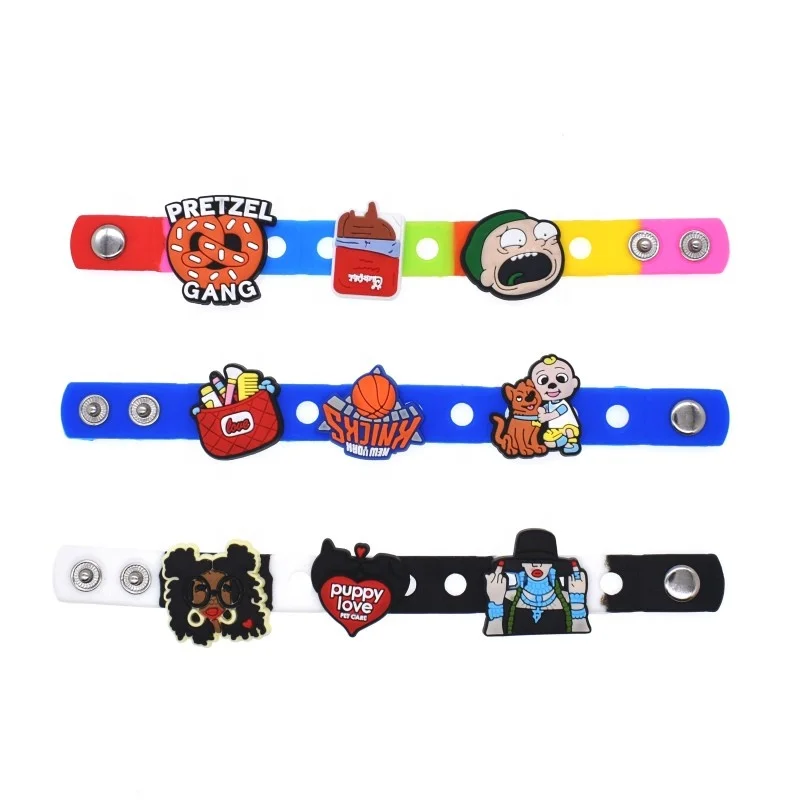 Cheap Cartoon Shoe Charms Different Shape Croc Charms for bracelet decoration crock  Men Women Gifts