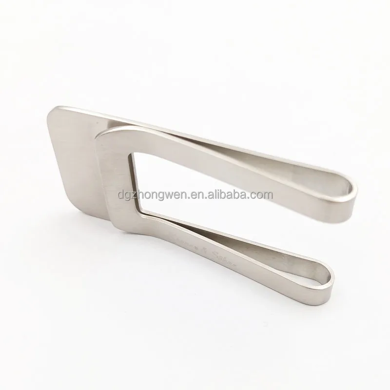 Персонализированный мужской кошелек-зажим для денег из нержавеющей стали под заказ