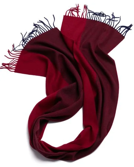 Winter Ladies Pure 100% Cashmere Scarf Luxury Long Tassel Wool Stoles Scarf For Women Camel Printed Scarf