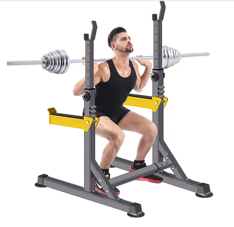 Home gym equipment barbell squat power rack half squat rack lat pulldown