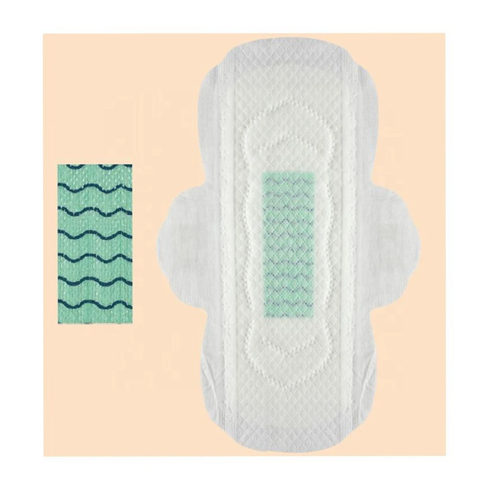 Free Sample Sanitary Pads Lady Organic Cotton Anion Sanitary Napkins