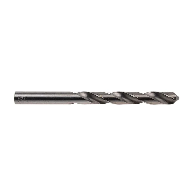 Factory wholesale 0.8mm-20mm high-speed steel straight shank fully ground twist drill bit for hard metal stainless steel