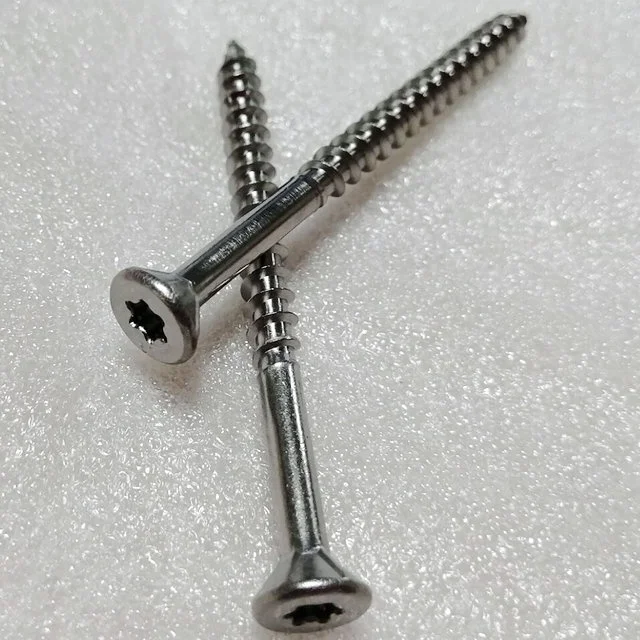 Stainless Steel wood thread Torx  T-25 Drive head Deck Screws
