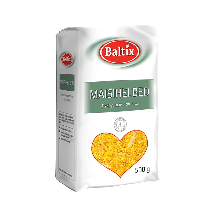 Maisihelbed кукурузные хлопья, хорошо для здоровья, производственная линия кукурузных хлопьев, хлопья кукурузы для завтрака, здоровые хлопья кукурузы